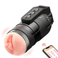 【Stärker und schneller zum Orgasmus】 Leten 10 Vibrationsmasturbator und Pussy Pockets 2-in-1 mit App-Steuerung