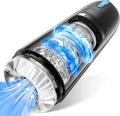 AI-Sync Elektrischer Masturbator Cup, Masturbieren für Männer mit 7 Saugmodi 7 Rotationsmodi, Blowjob Taschenmuschi Penis Stimulator 3D Realistischer Vagina Pussy Sex Spielzeug für die Männer Sex Toys