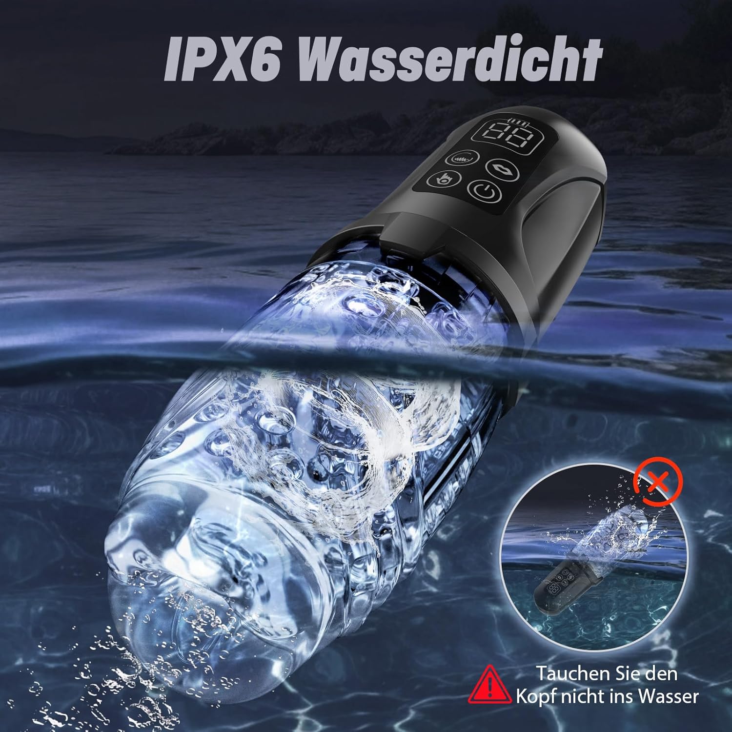 Elektrischer Masturbator Masturbieren für Männer, 7 Vibration 7 Saugmodi Sex Spielzeug für die Männer, Realistische Taschenmuschi Sexspielzeug mit Doppel-Starkmotor, Penispumpe Masturbatoren Sex Toys